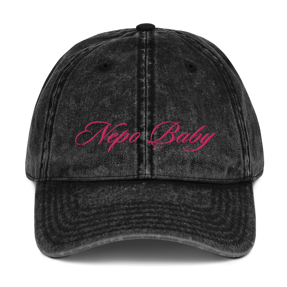 NEPO BABY Cap (vintage w script font)