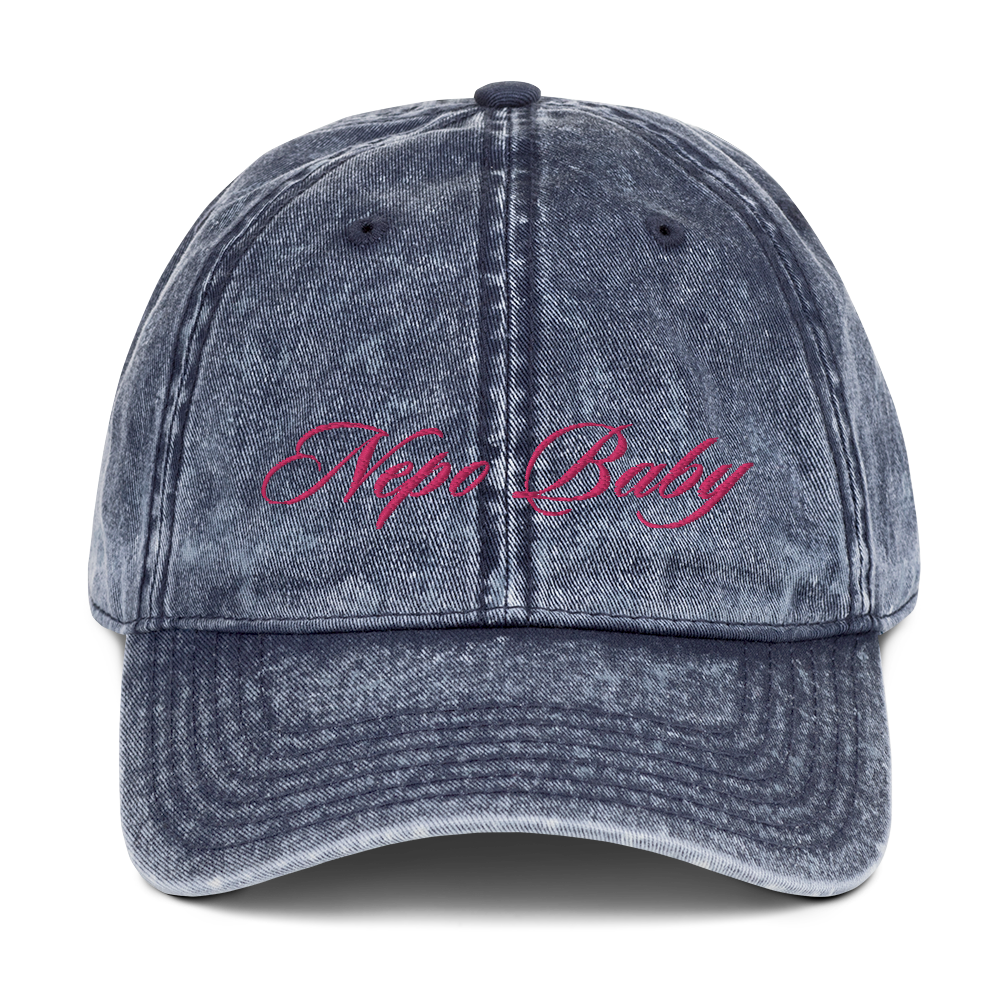 NEPO BABY Cap (vintage w script font)