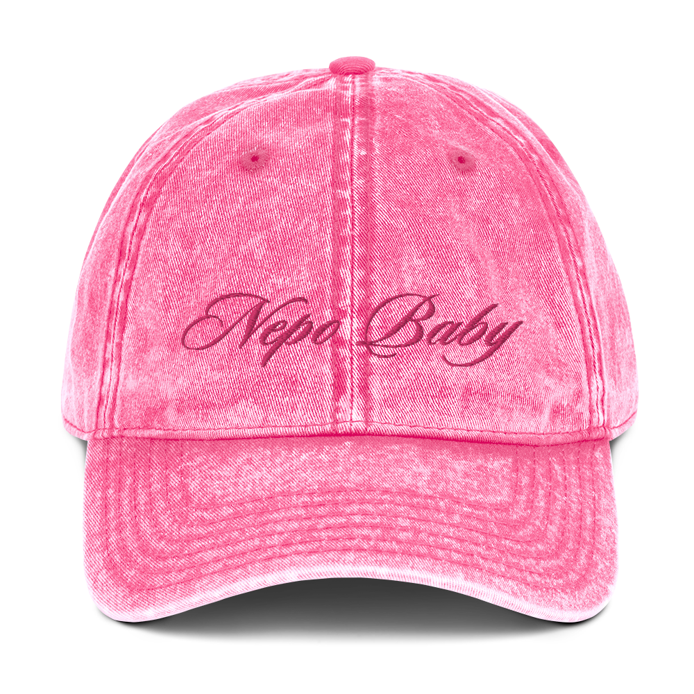 NEPO BABY Cap (vintage w script font)